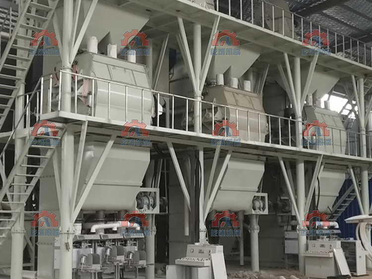 干混砂漿生產(chǎn)線常見(jiàn)的4種成套類型