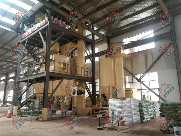 浙江金華無(wú)機(jī)保溫砂漿膏料生產(chǎn)線落成